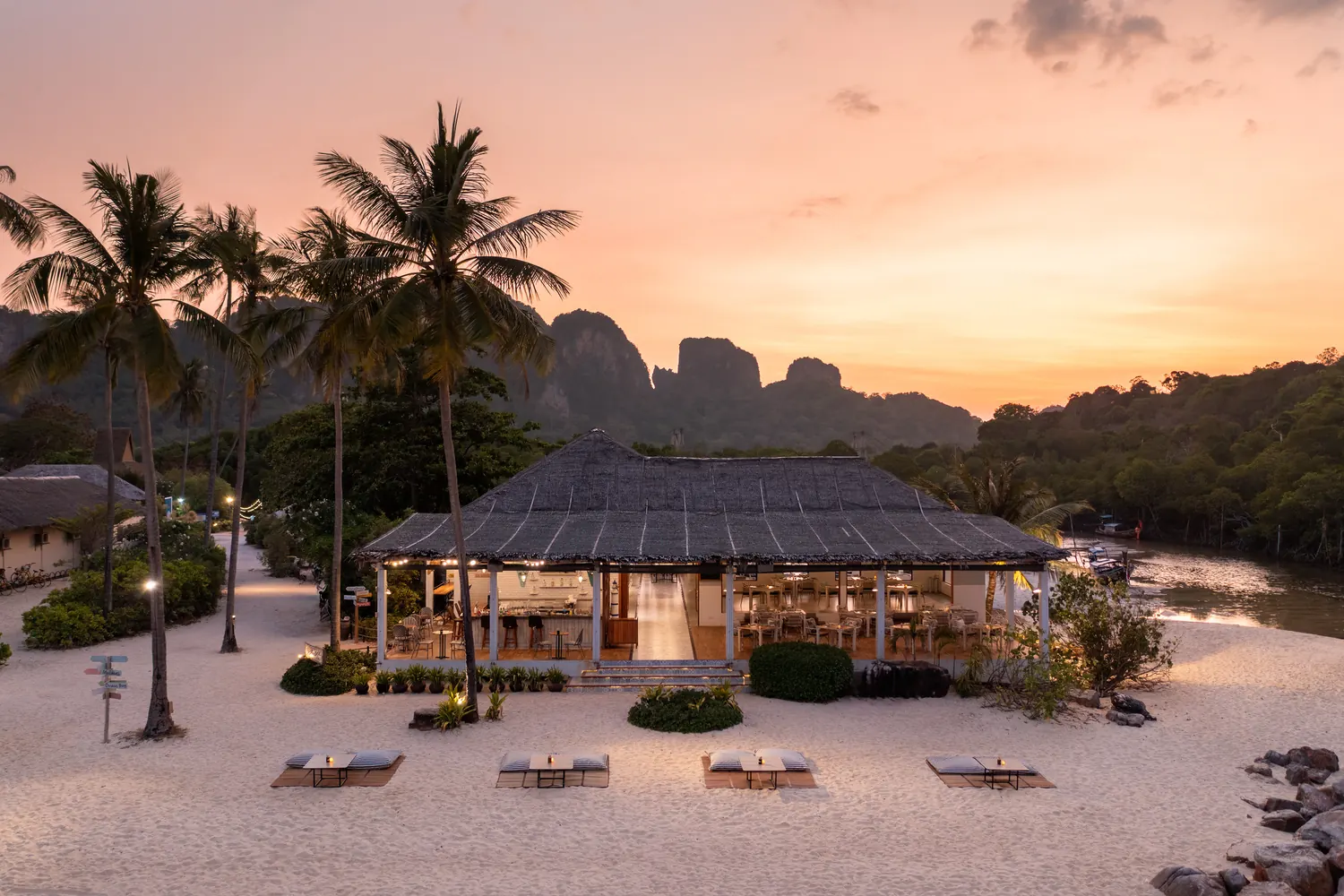 Beach restaurant